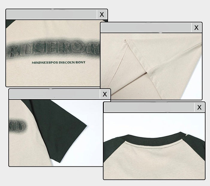 Oversized Raglan T-shirt P149