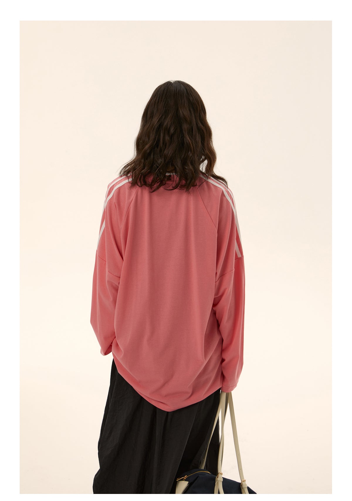 Loose fit side line v neck Cron T P246