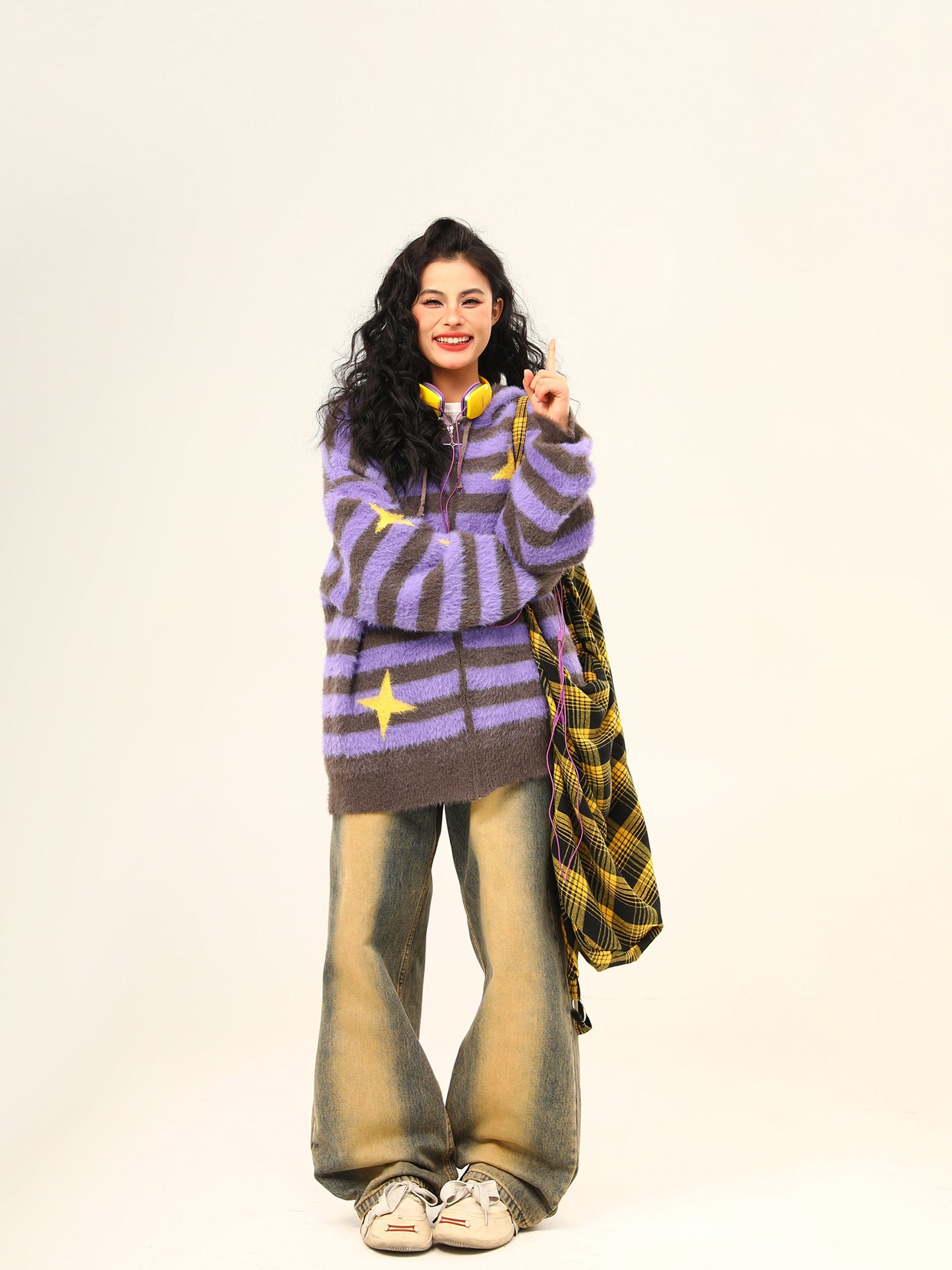 ソフト ワックスミンク カーディガン P1912