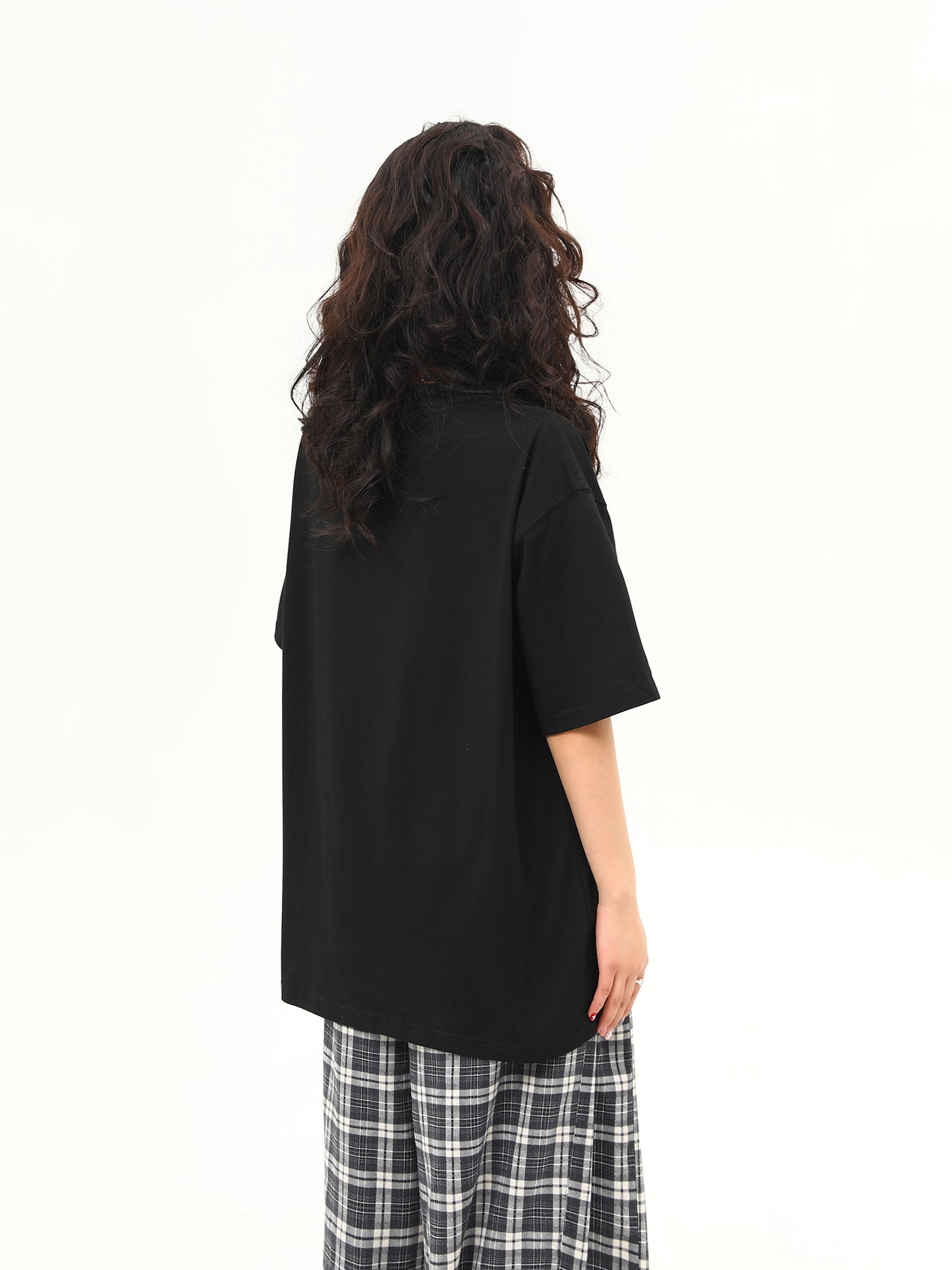 ユニセックス スネークプリント Tシャツ P2044