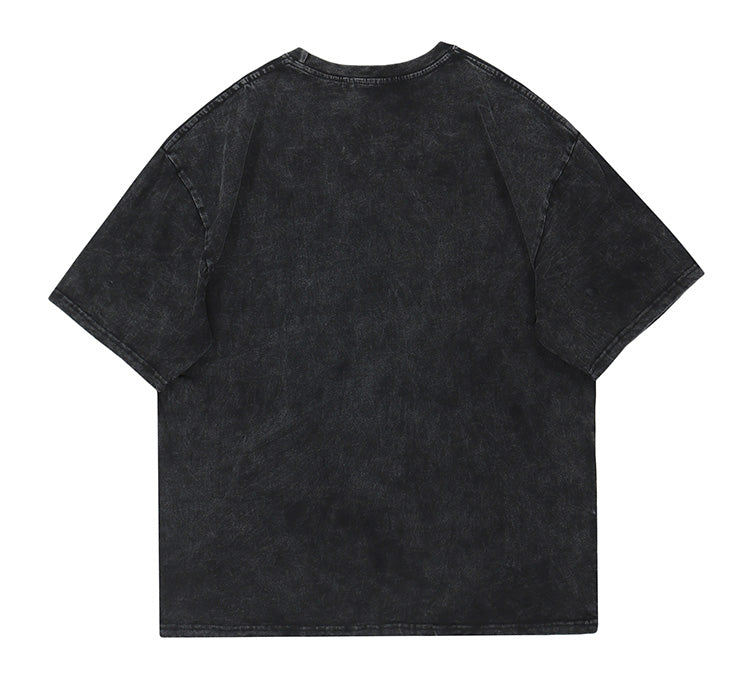 アニマルレタープリント Tシャツ P1516