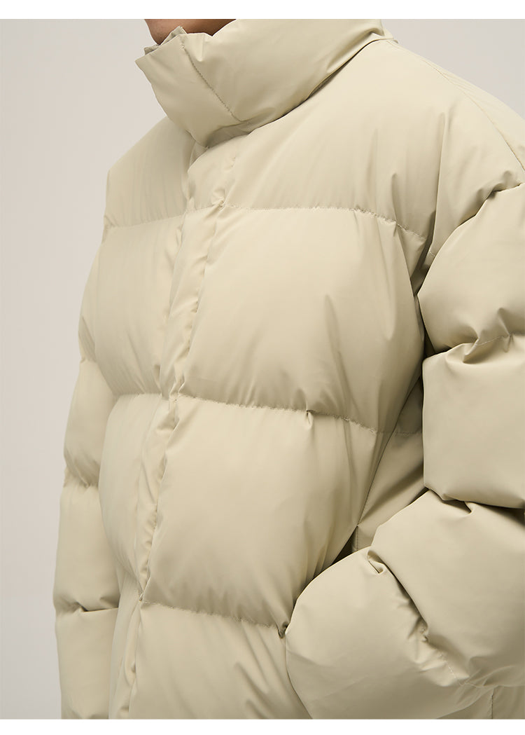 ルーズフィットシンプルダウンジャケット P626