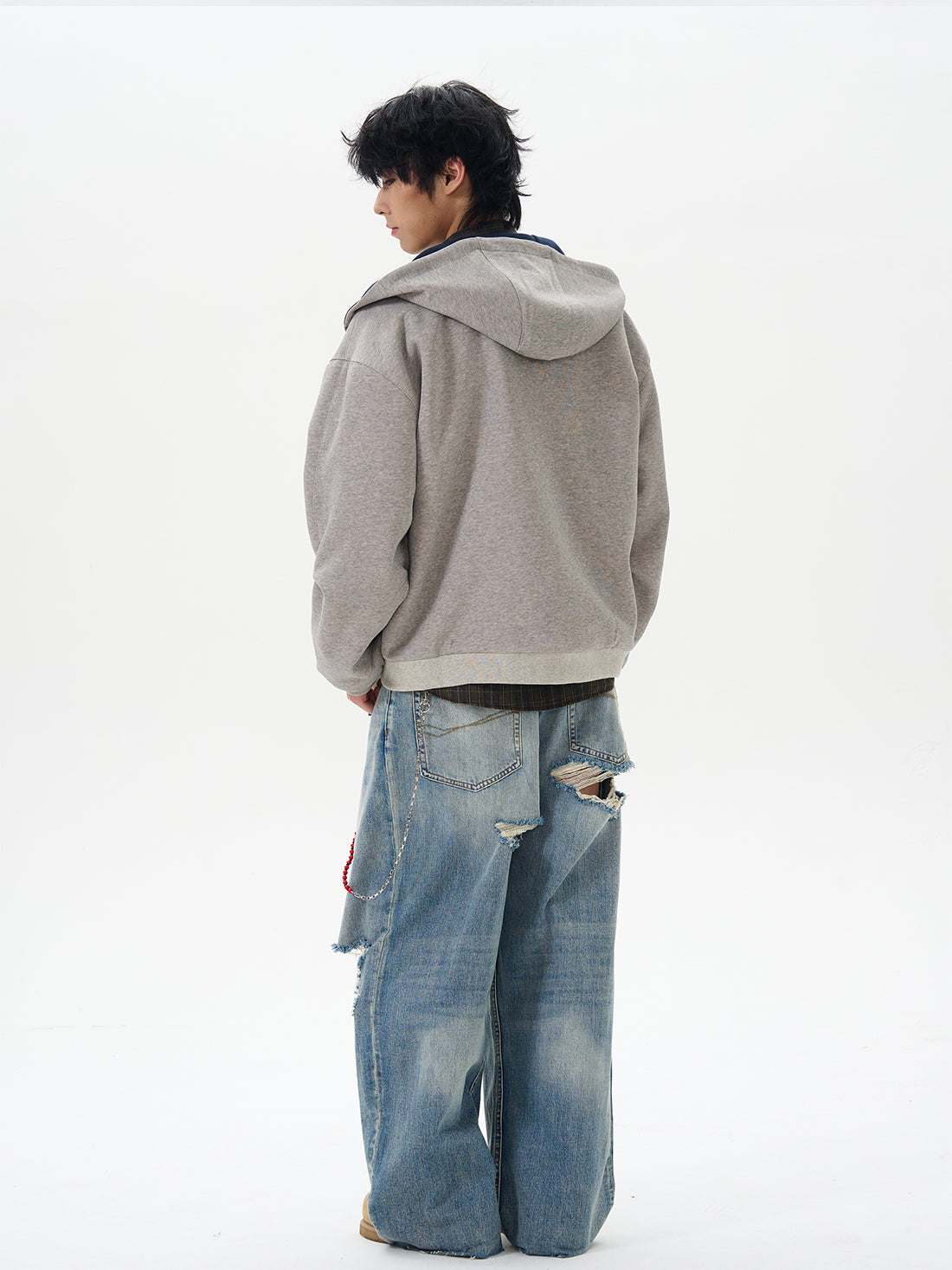 ジッパー スウェットシャツ P1994