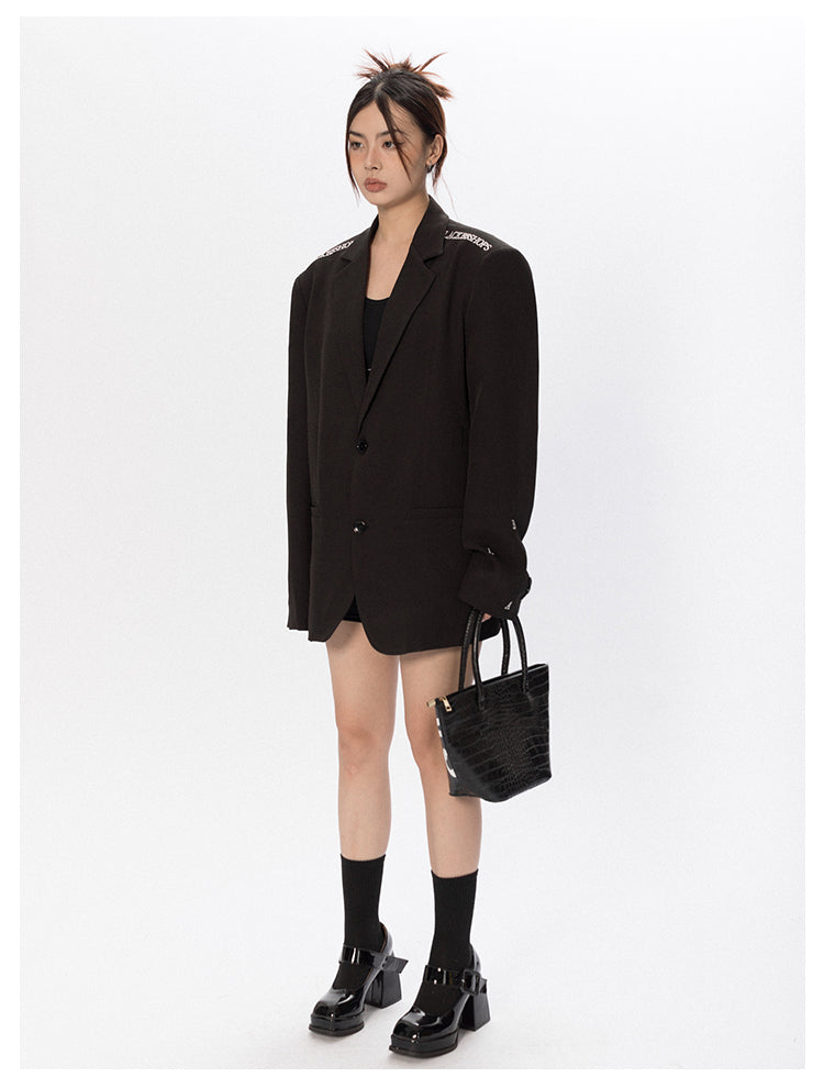 Original embroidered suit jacket P686