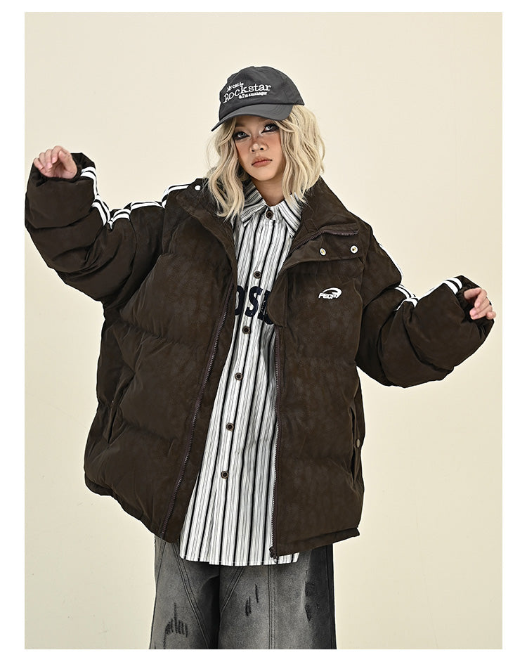 コントラストカラーコットンジャケット P1762