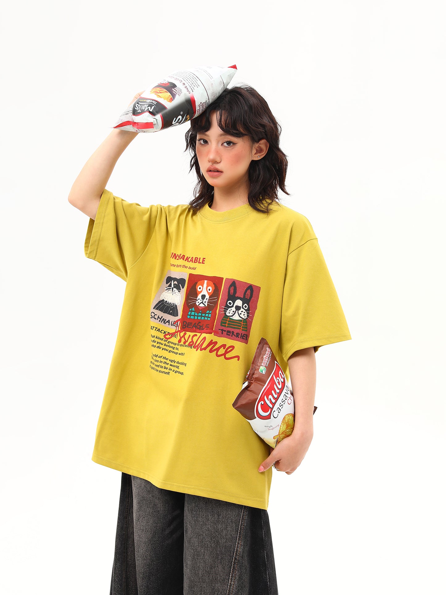アニマルプリント Tシャツ P2016