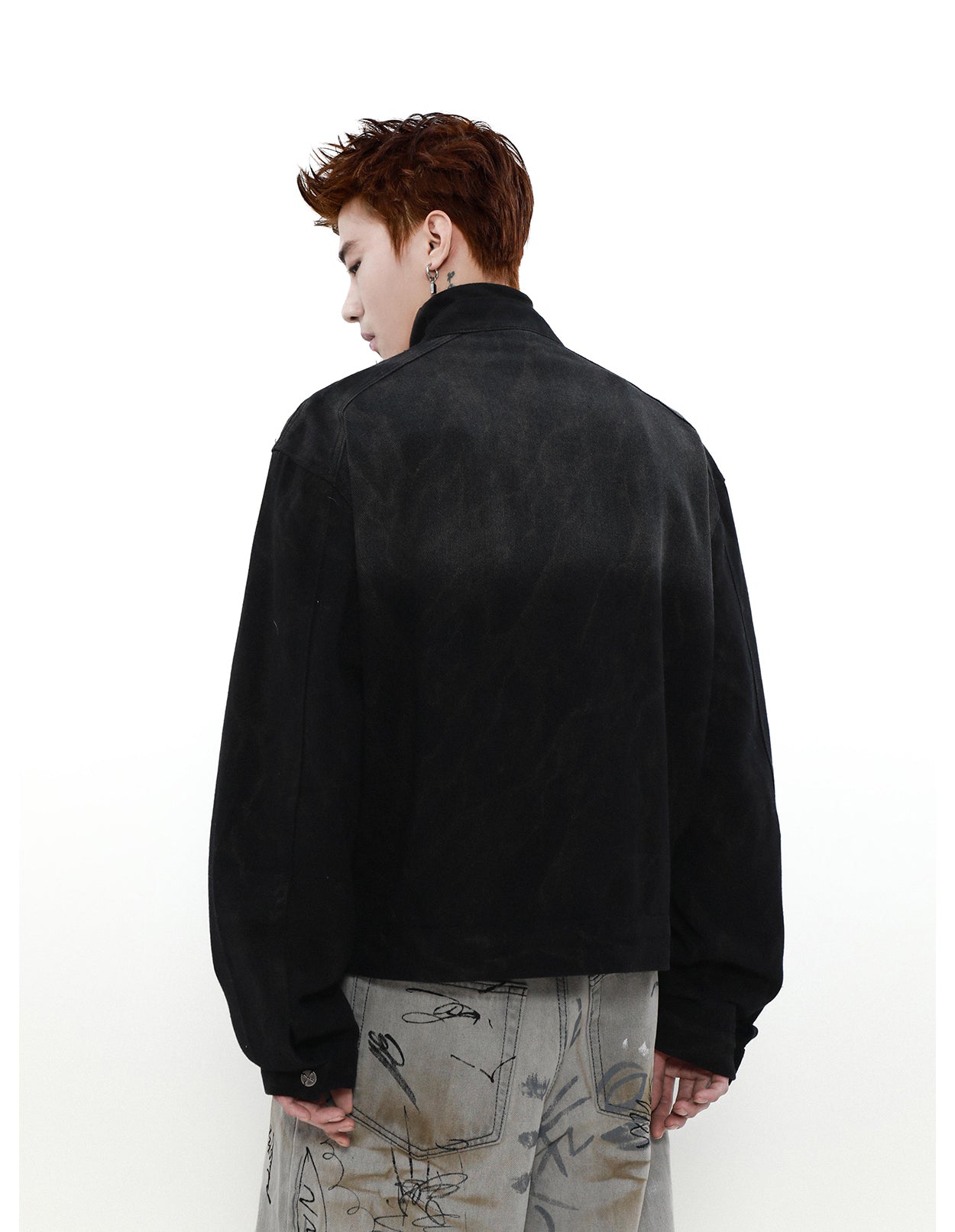 워시 디자인 워크 재킷 P866