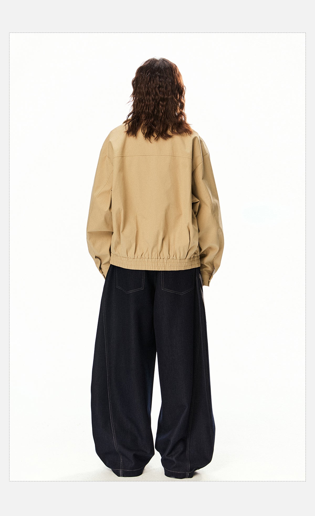 コントラストカラー ワークウェアジャケット P1964