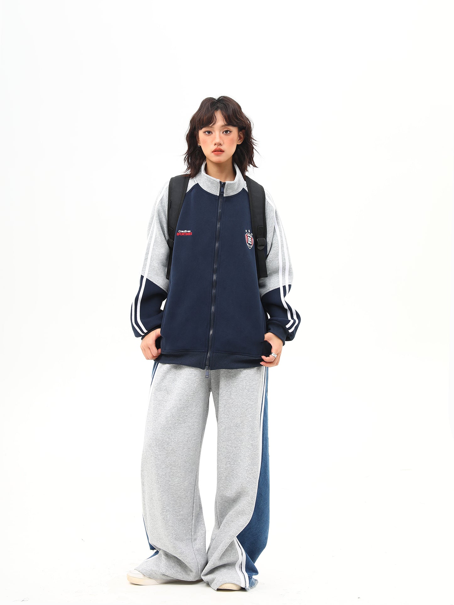 レトロ スポーツスタイル ジャケット P1932