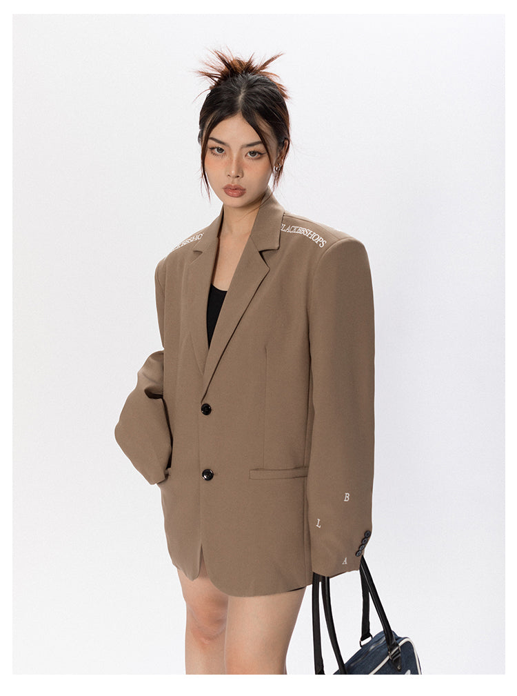 Original embroidered suit jacket P686