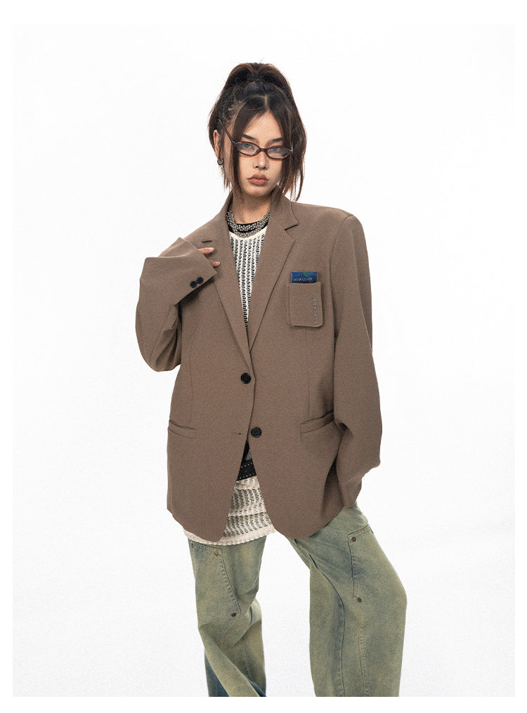 High-end design, 3D pockets, casual suit jacket P690