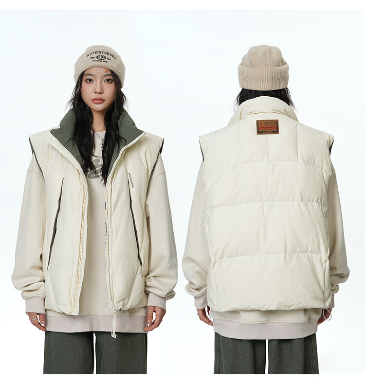 Standard color casual vest jacket P369