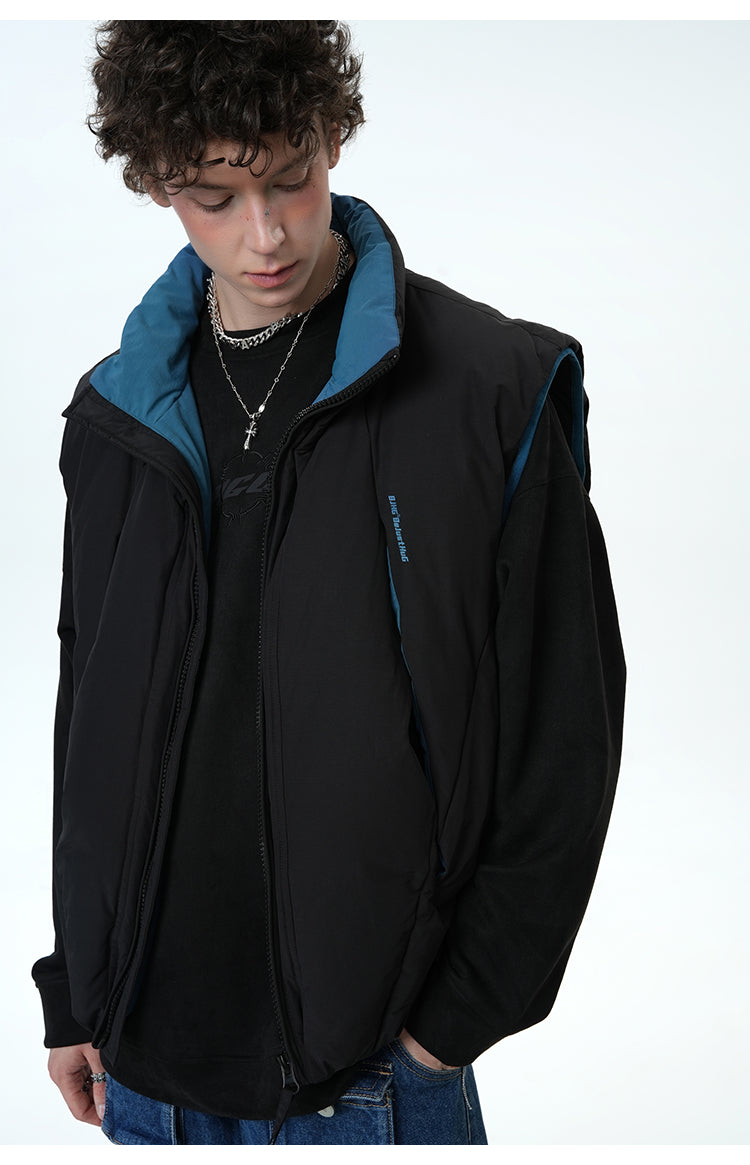 Standard color casual vest jacket P369
