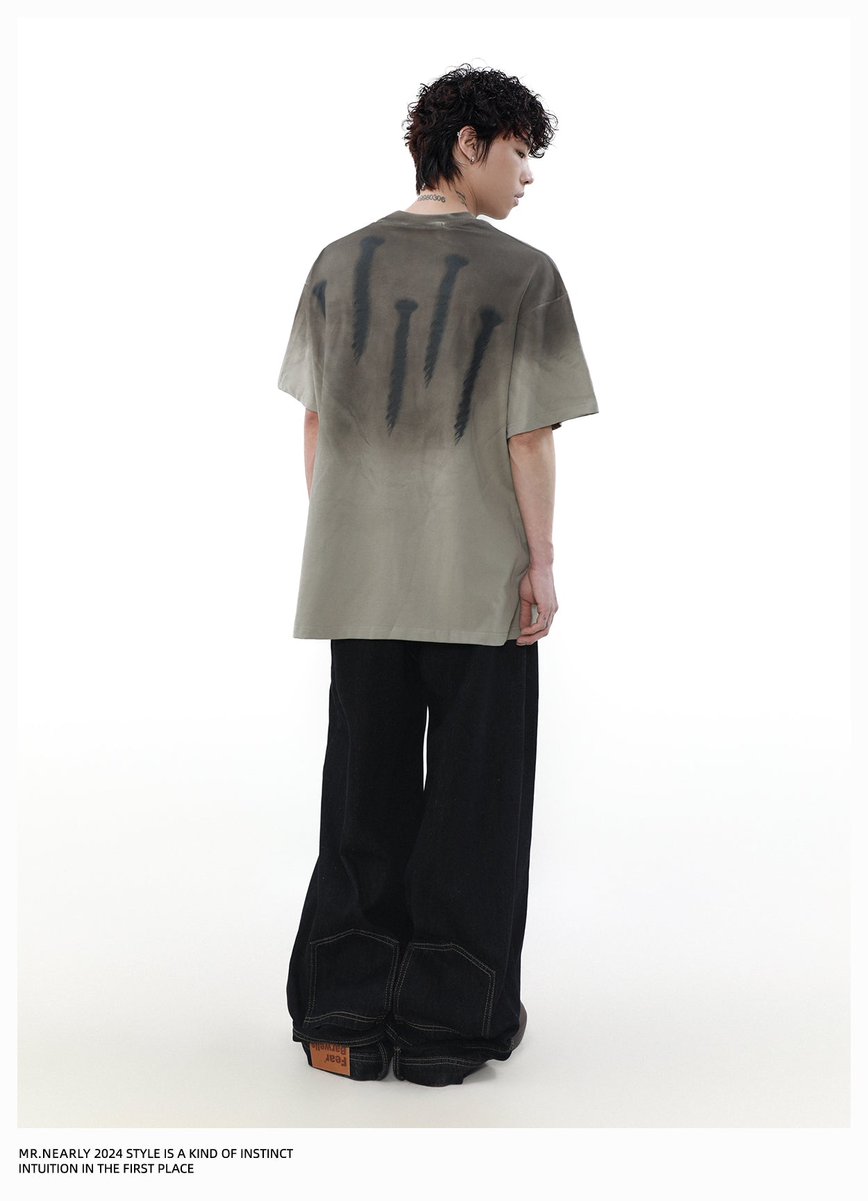 American Heavy Design Short Sleeve T-Shirt P1356