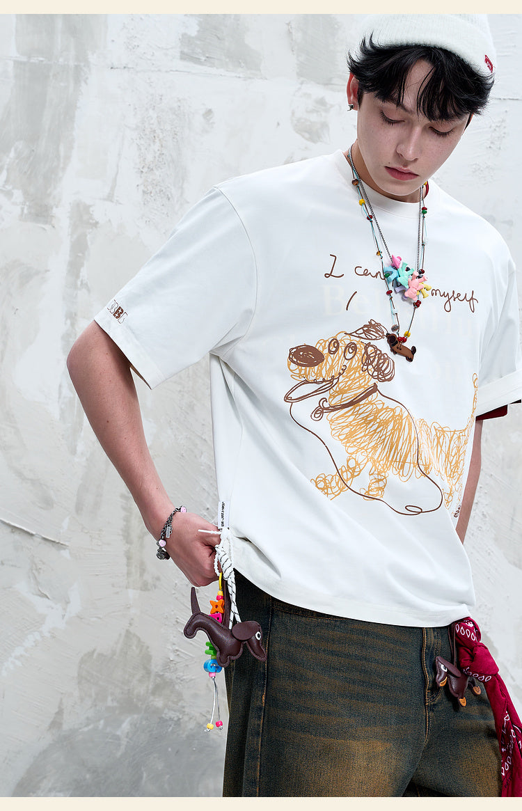 手描き 速乾Tシャツ P2153