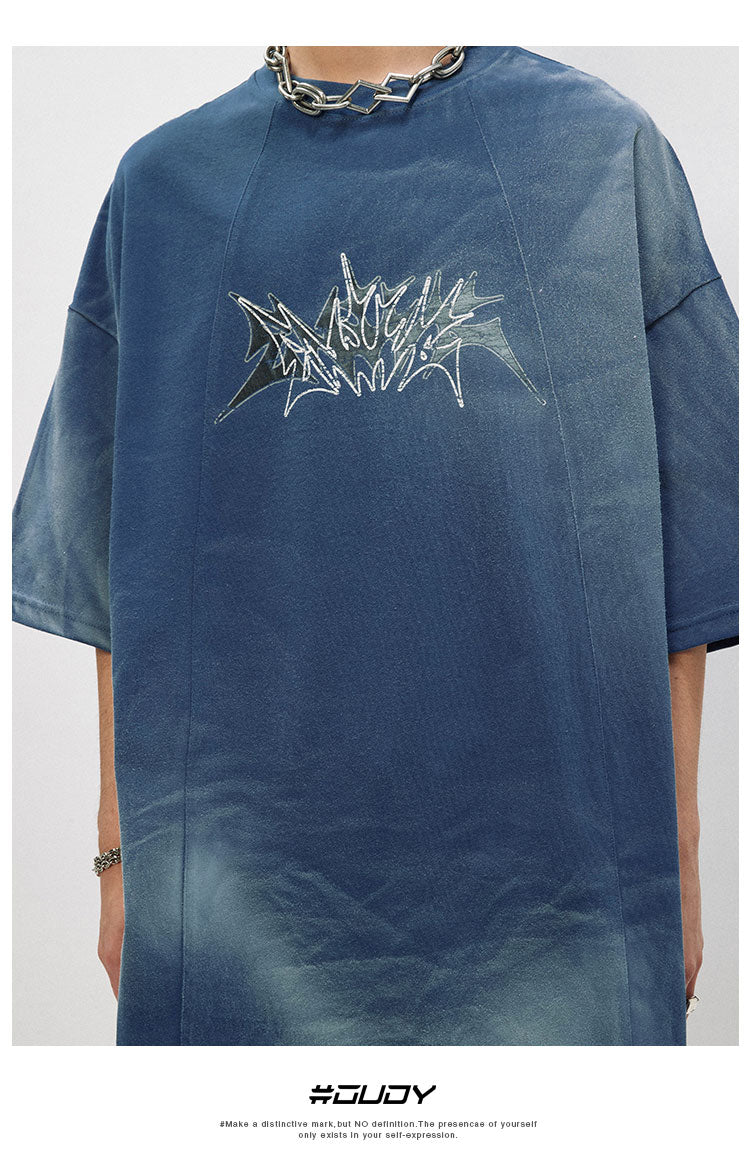 オーバーサイズ 半袖 Tシャツ P1392
