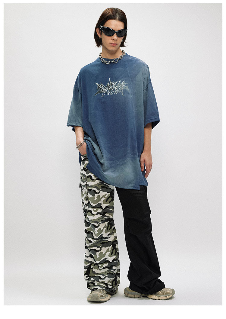 オーバーサイズ 半袖 Tシャツ P1392