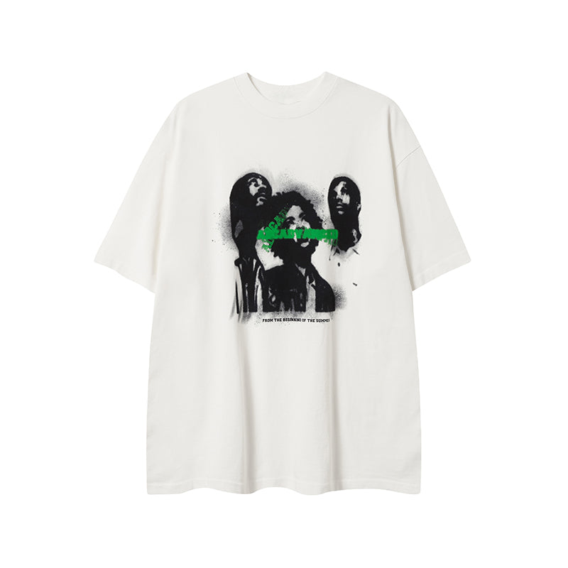 トレンド ルーズ Tシャツ P2039