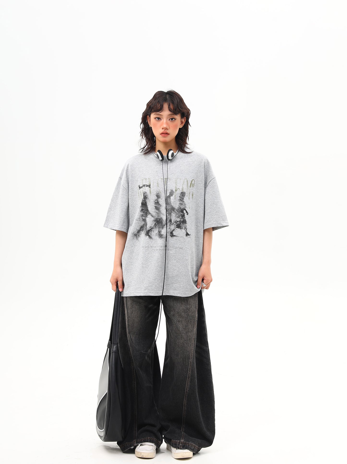 オリジナルファジープリント Tシャツ P2042