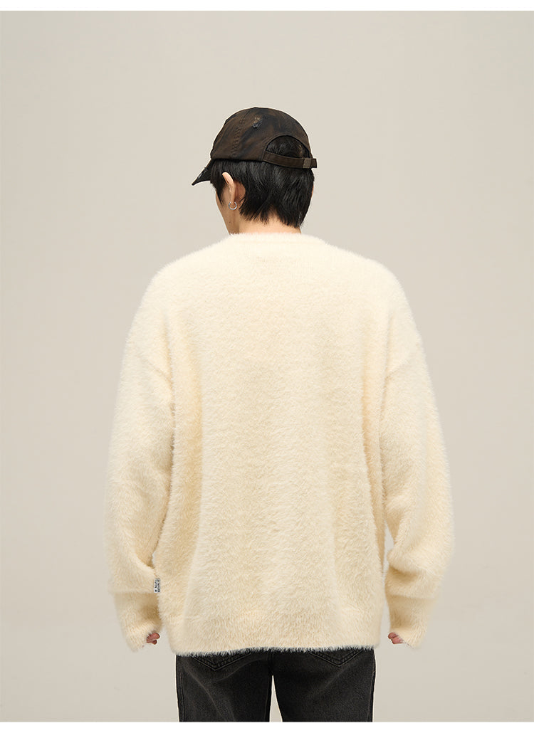 Round neck crazy style knit P628