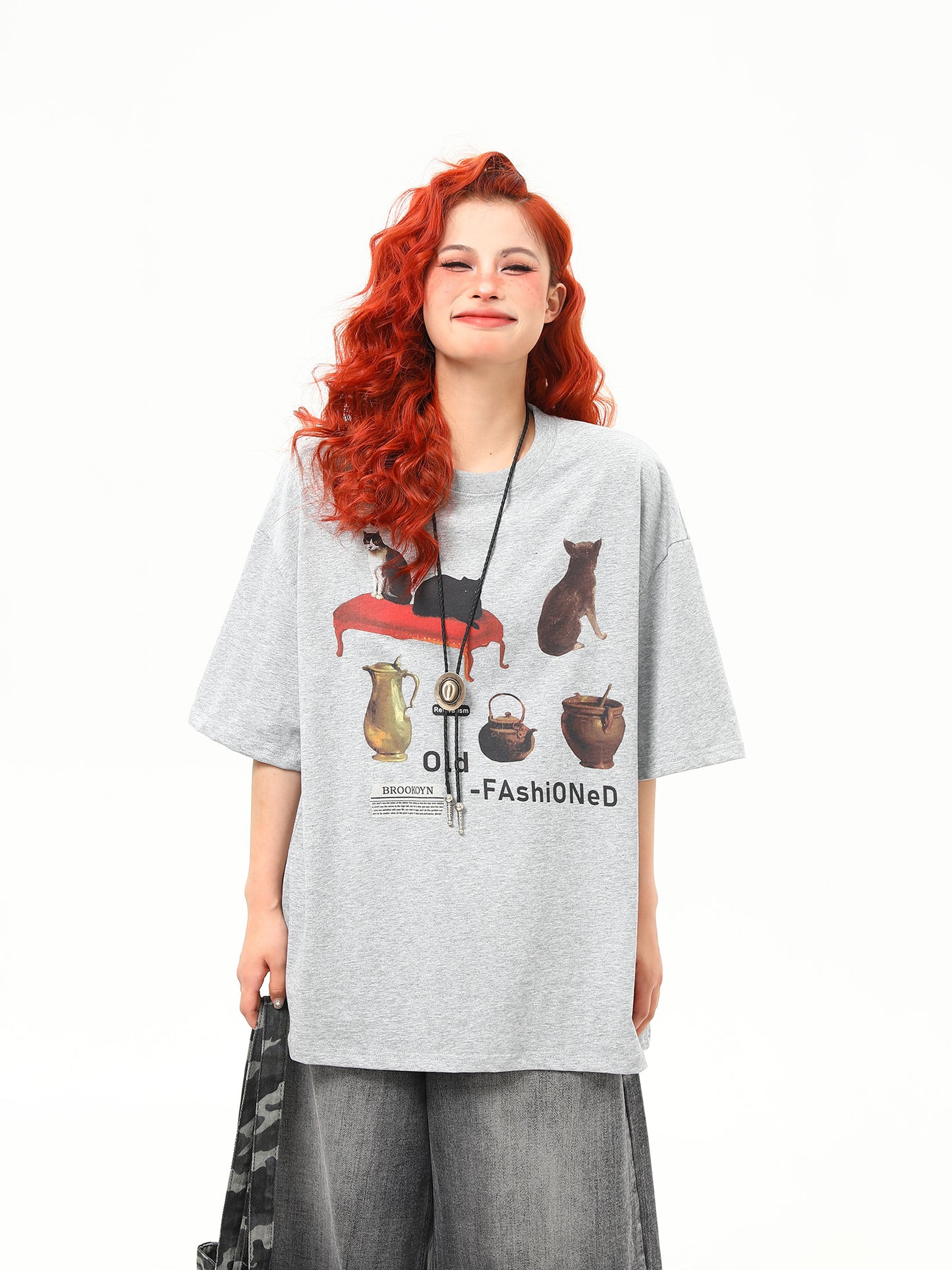 リアルプリント Tシャツ P2133