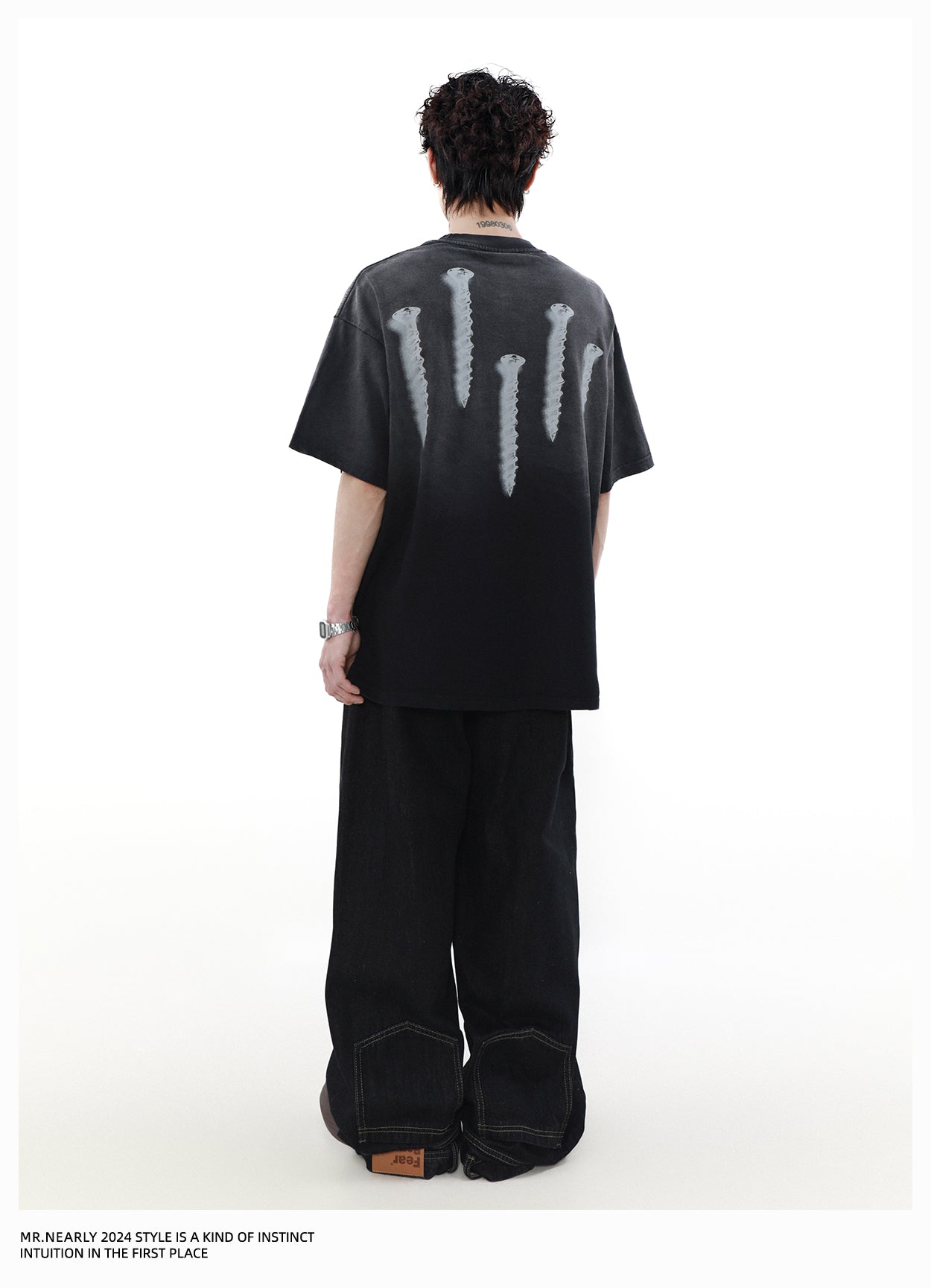 American Heavy Design Short Sleeve T-Shirt P1356