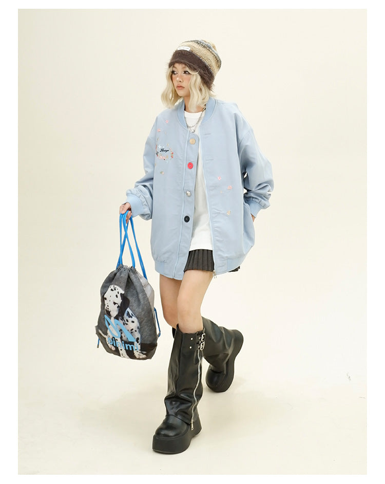 ルーズフィットカジュアルジャケット P1783