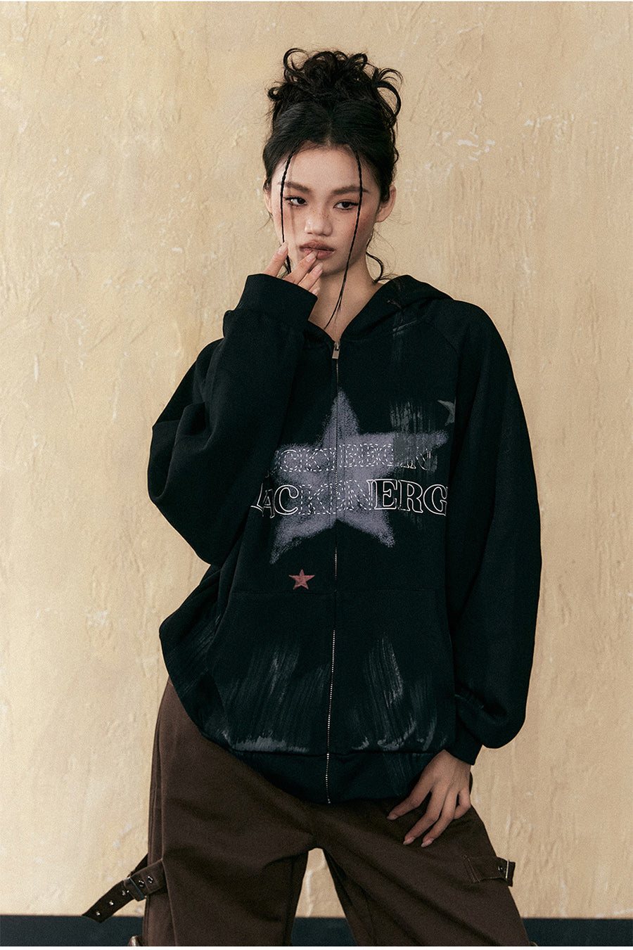 캐주얼 후드 스웨트 P782