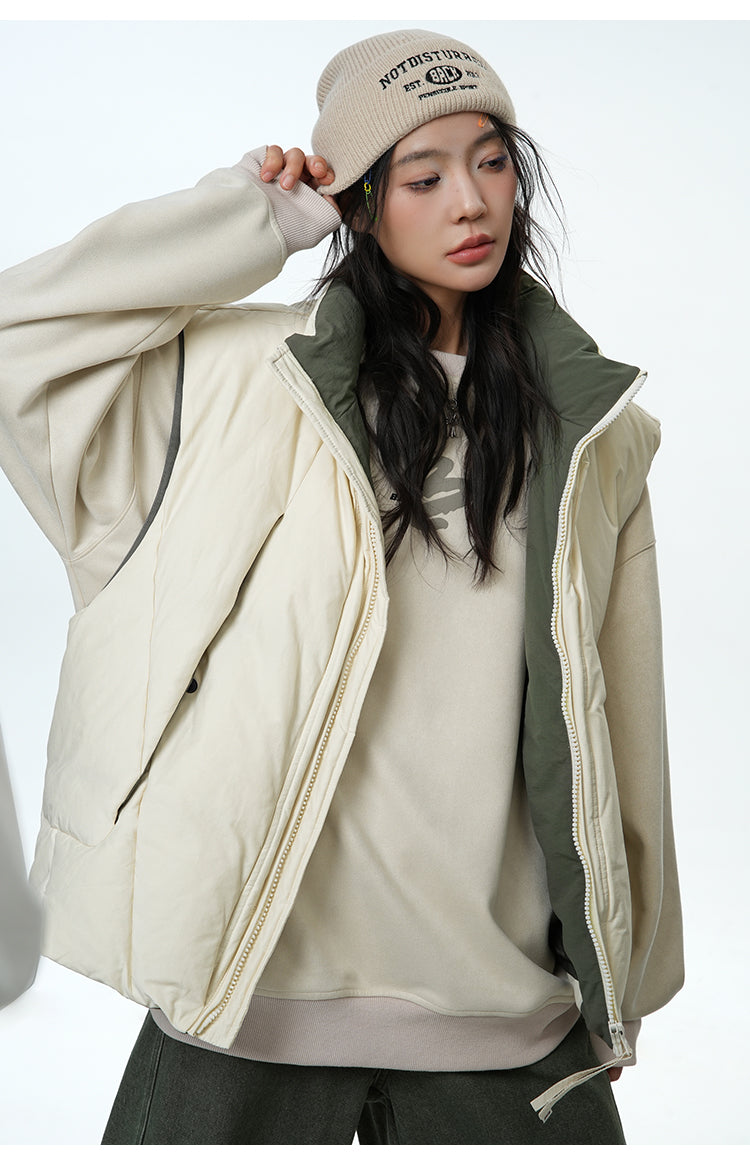 Standard color casual vest jacket P369