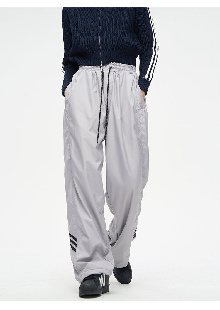 Retro college style wet pants P350