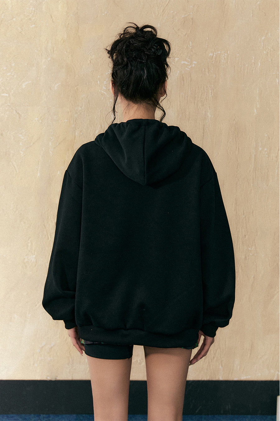 American Retro Hooded Zipper Sweatshirt P789