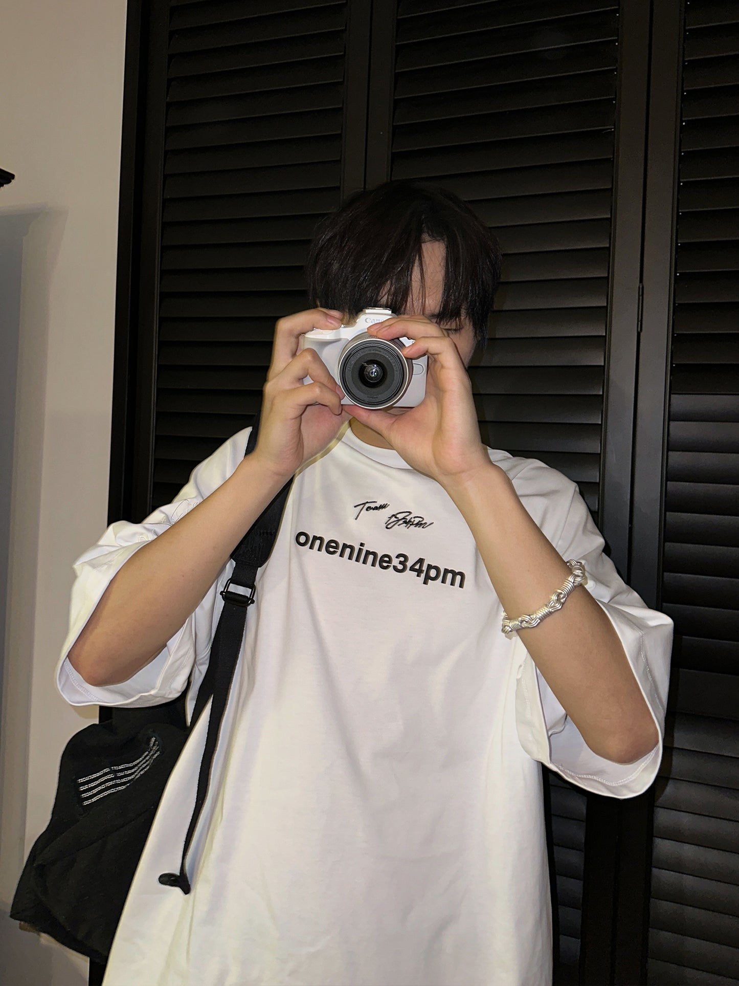立体プリント 半袖Tシャツ P1464
