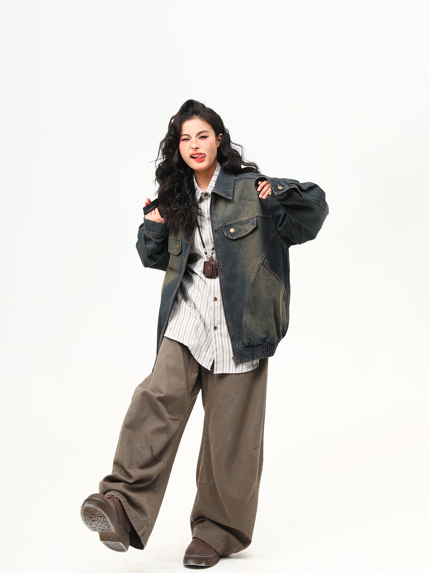 ウォッシュ オールド デニムジャケット P1925