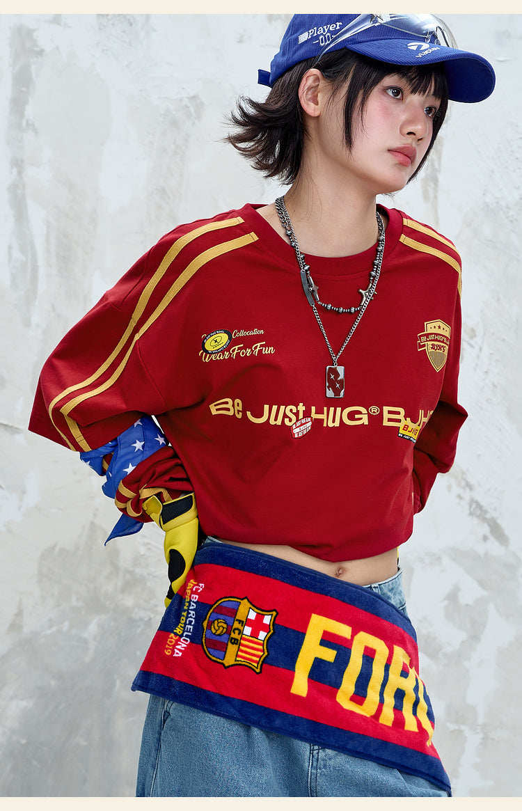 フェイクツーピース Tシャツ P2156