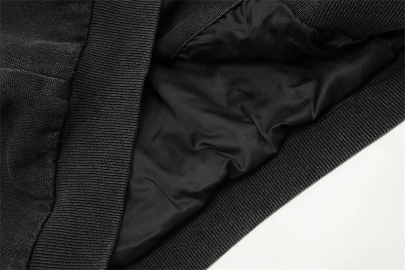 Loose Fit Retro Washed Work Jacket P1329