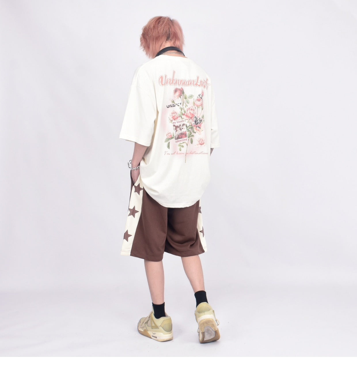 High Street Printed Short Sleeve T-Shirt P1372