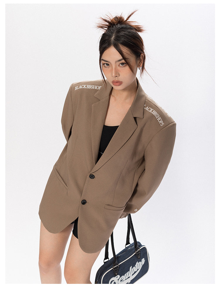 Original embroidered suit jacket P686