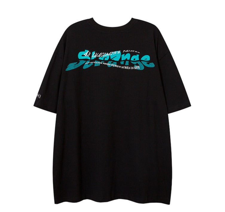 ポートレートプリントTシャツ P1493