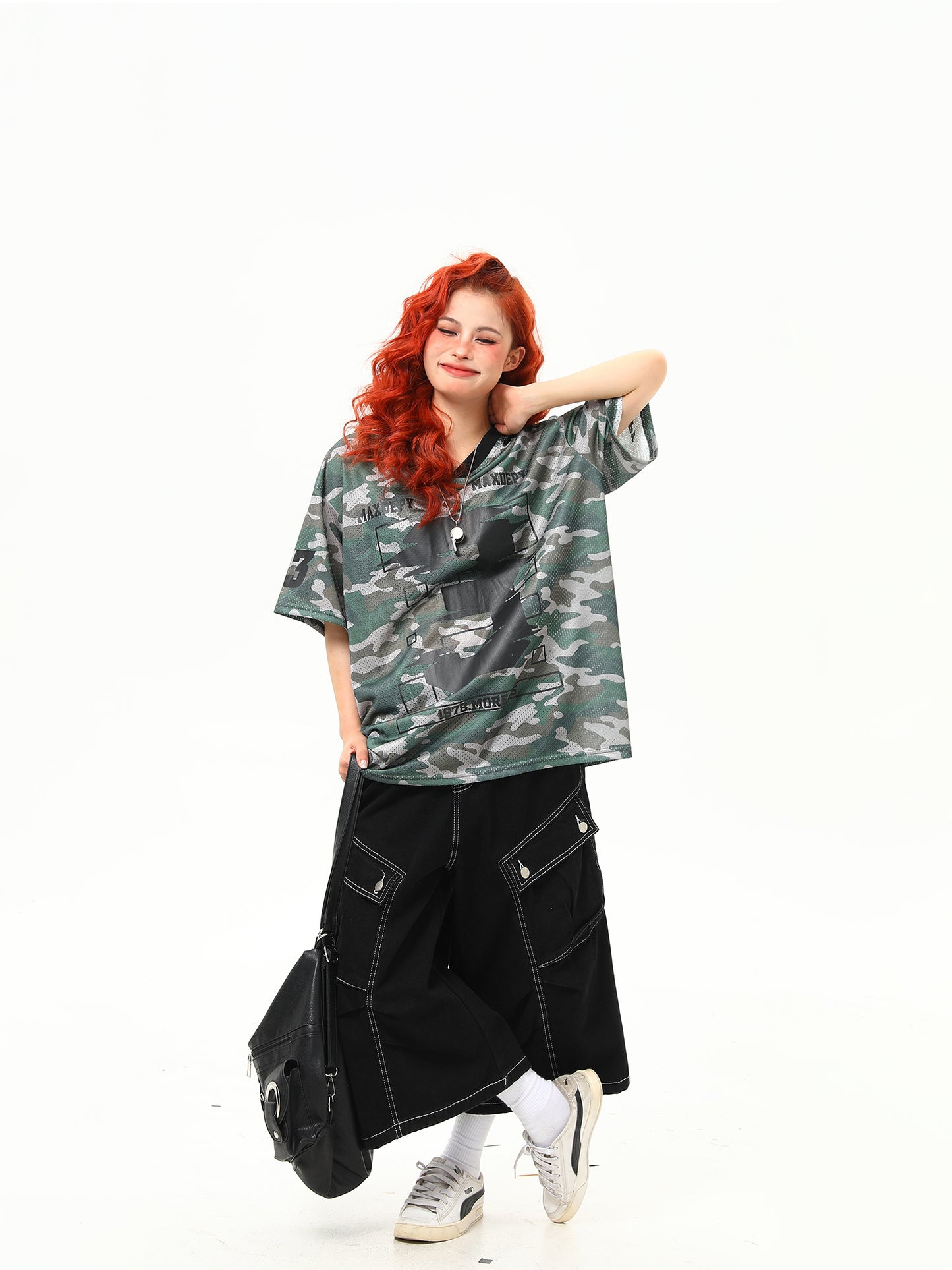 Vネック クールTシャツ P2126