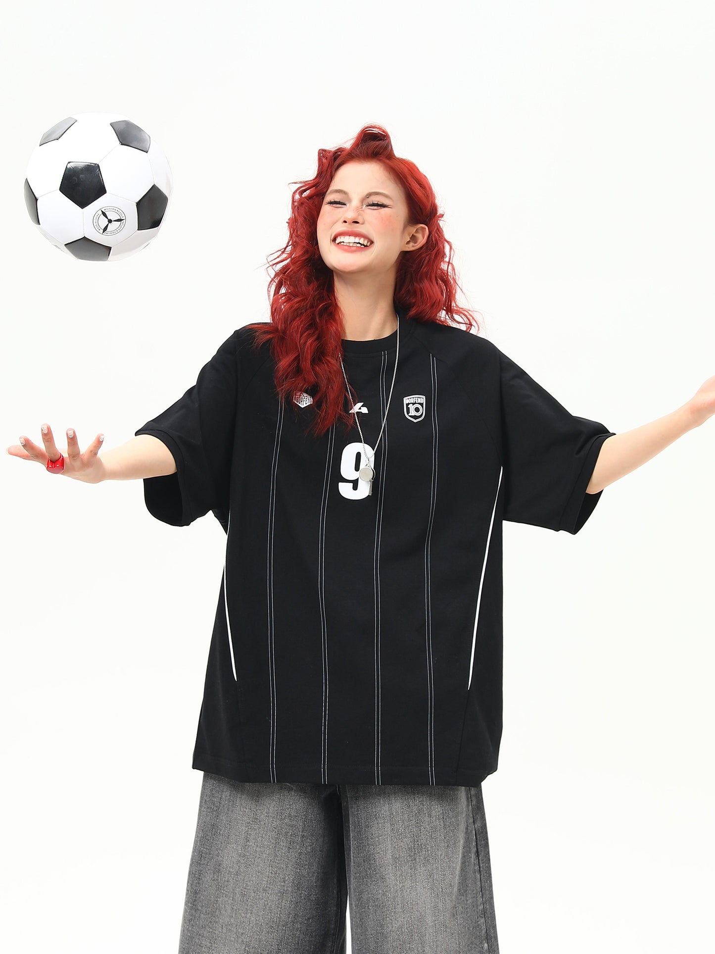 スポーツスタイル ジャージ Tシャツ P2123