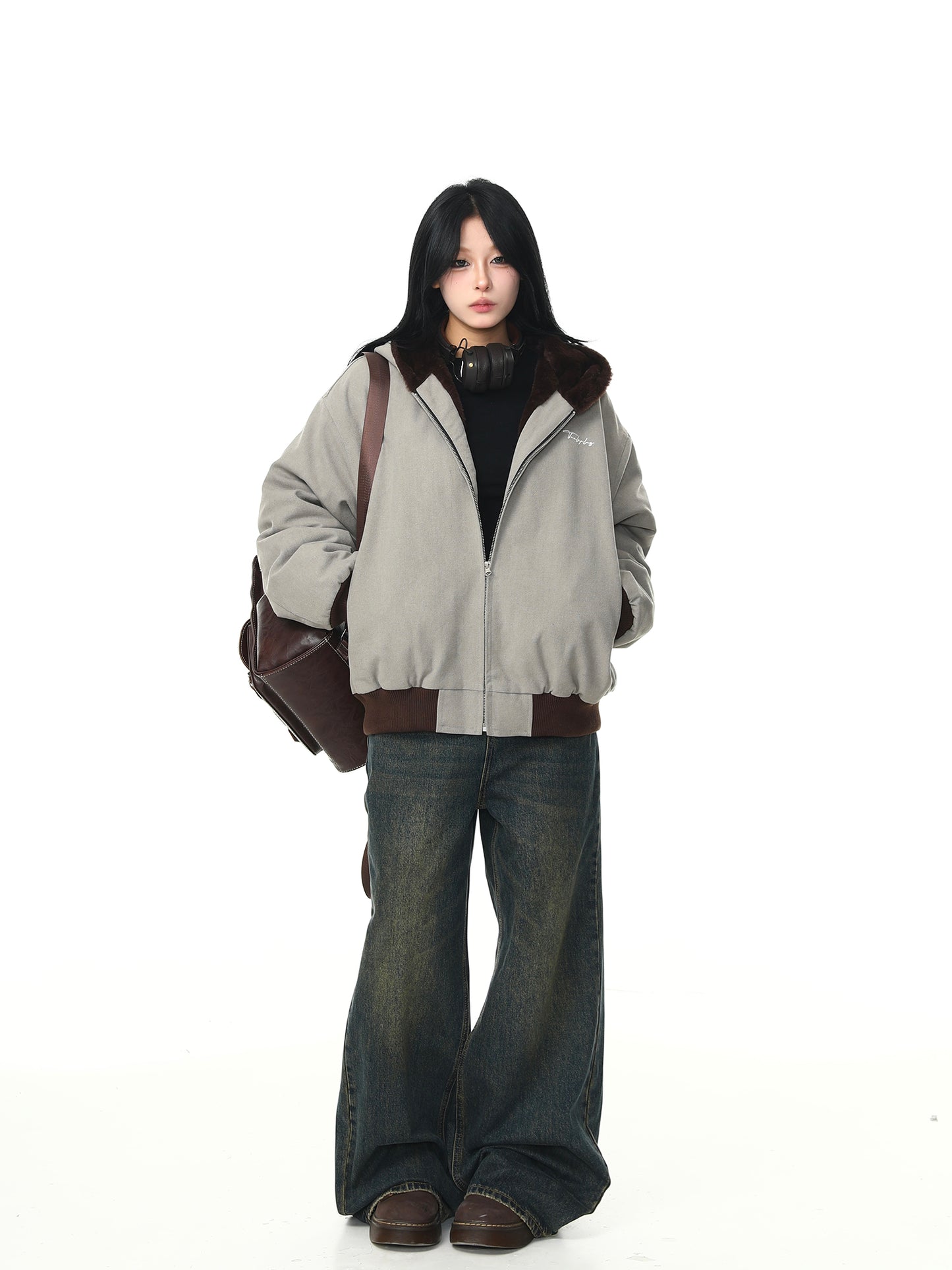 ラビットファー マウンテンカービング ジャケット P1875