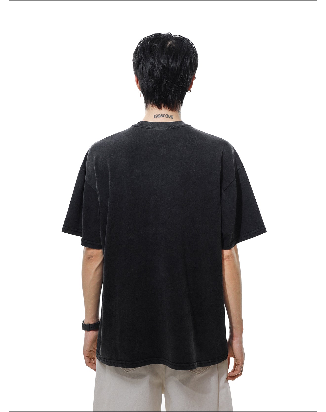 レトロデザイン カジュアルTシャツ P2086