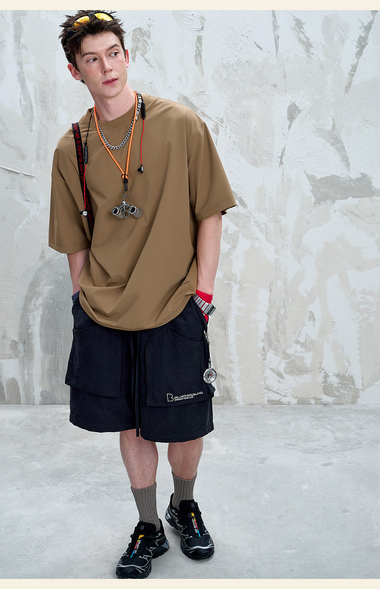 シンプル軽量通気性 Tシャツ P2158