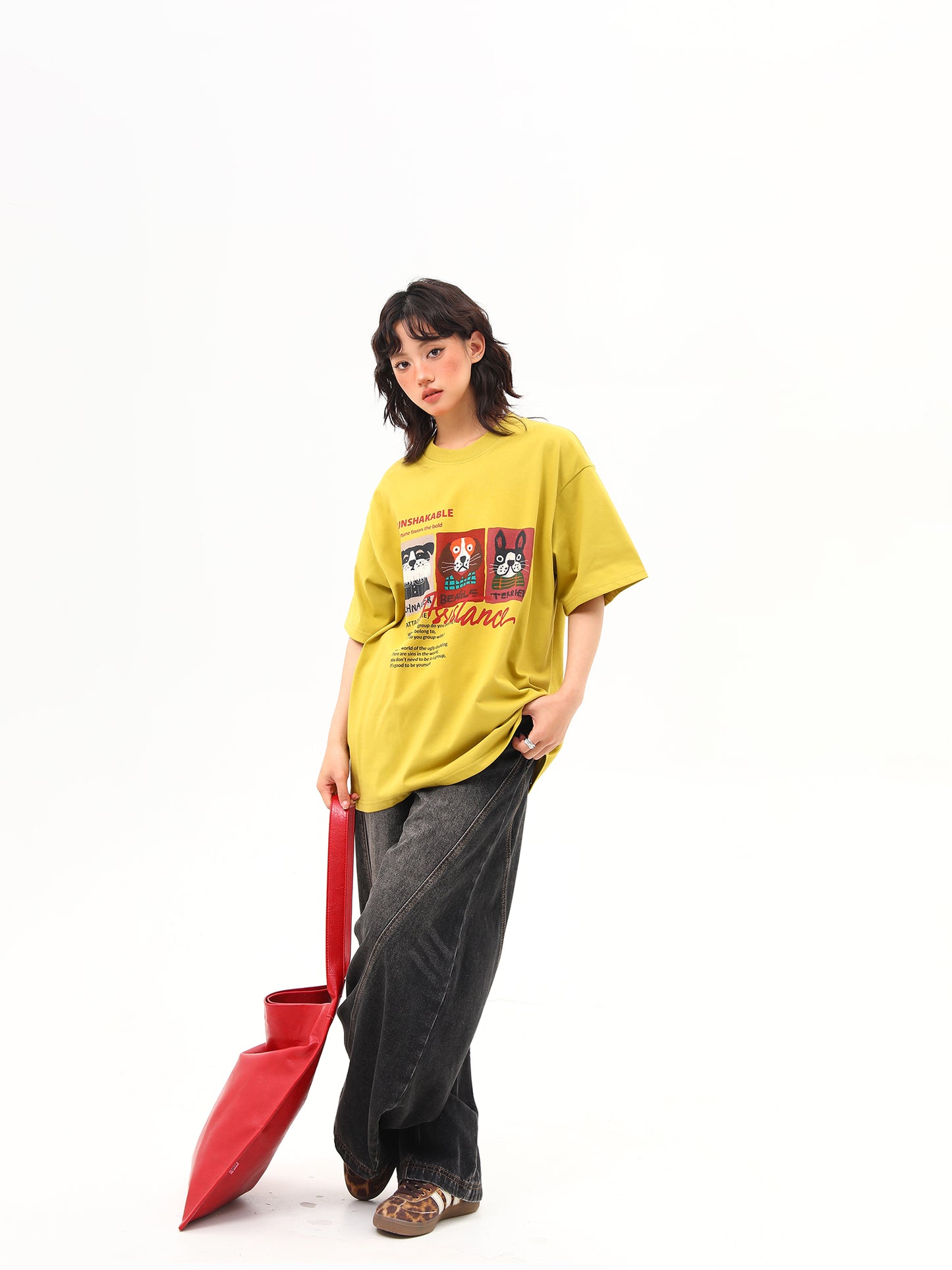 アニマルプリント Tシャツ P2016
