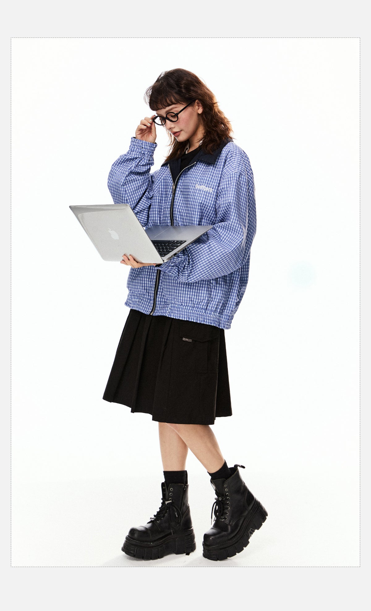 ルーズカジュアル リバーシブルジャケット P1974