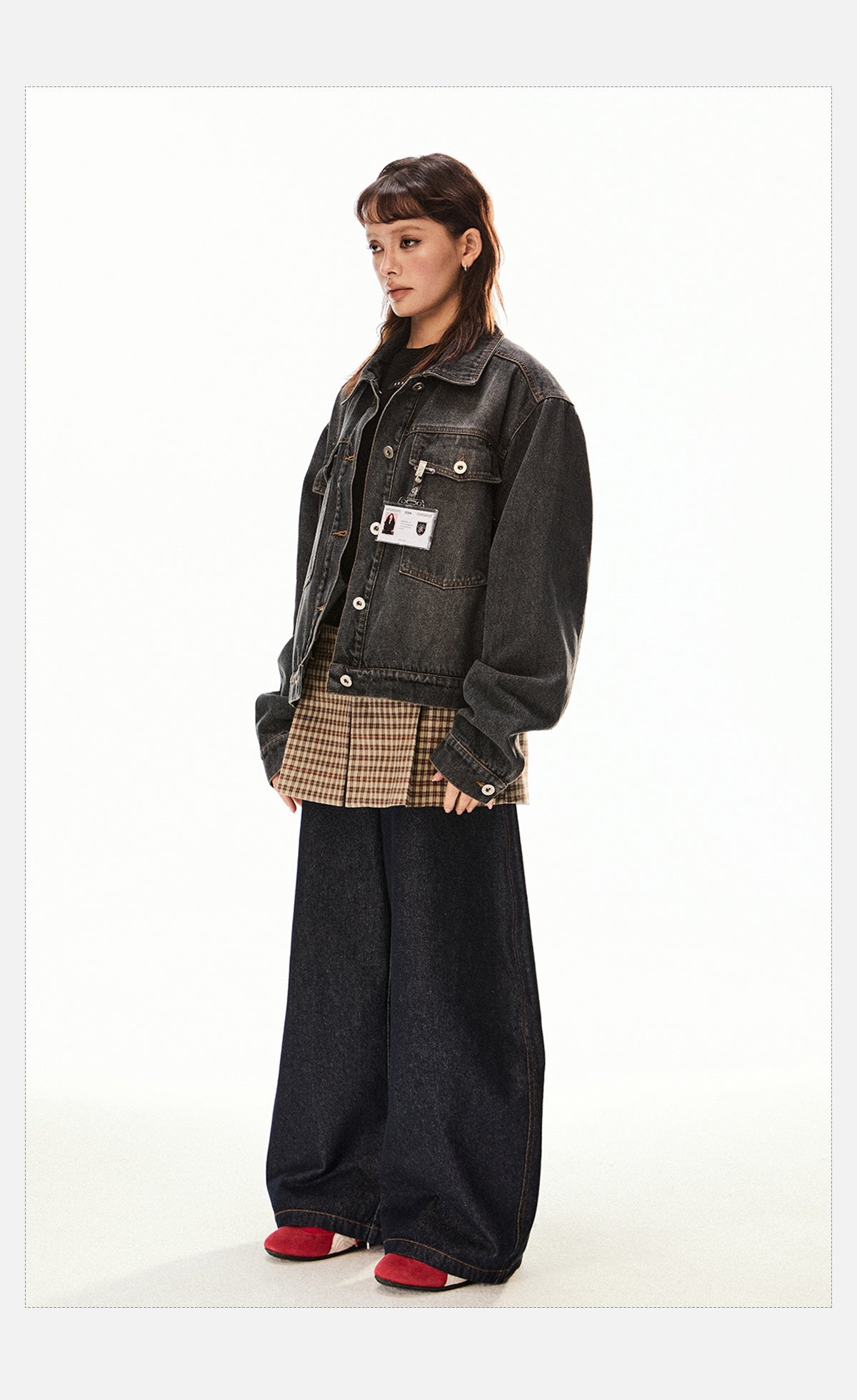 レトロウォッシュ オールドデニムジャケット P1977