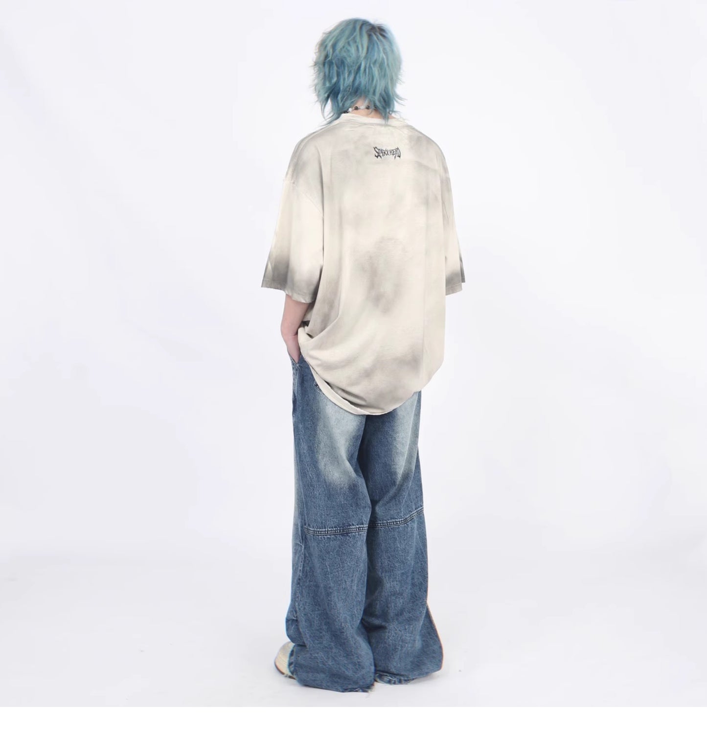 올드 더티 쇼트 슬리브 T셔츠 P1369
