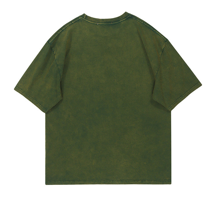 アニマルレタープリント Tシャツ P1516