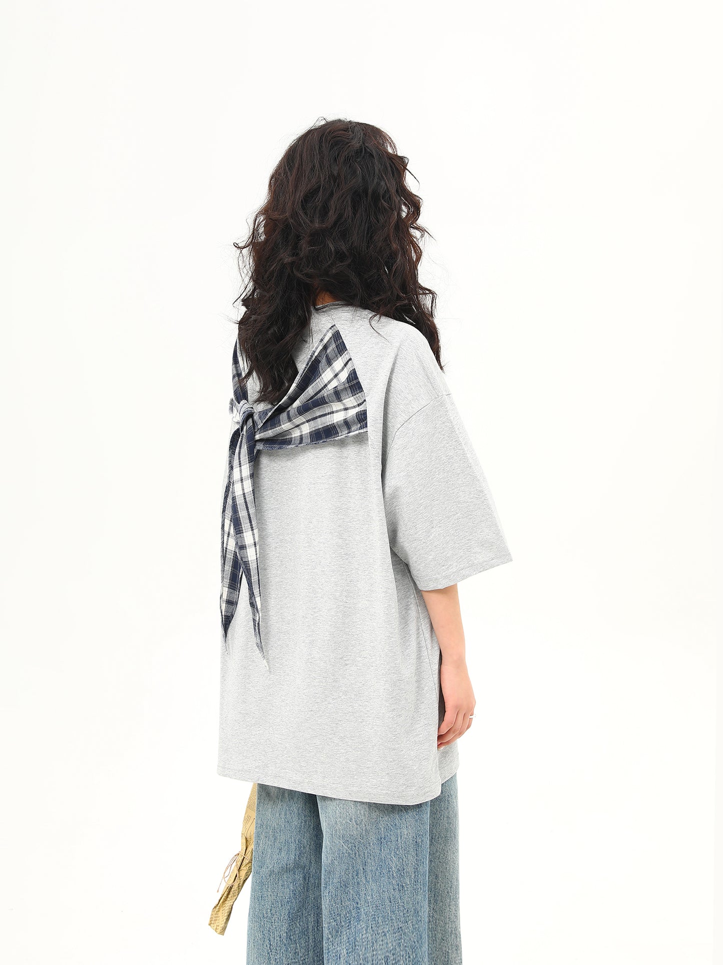ニッチデザイン ショールTシャツ P2043