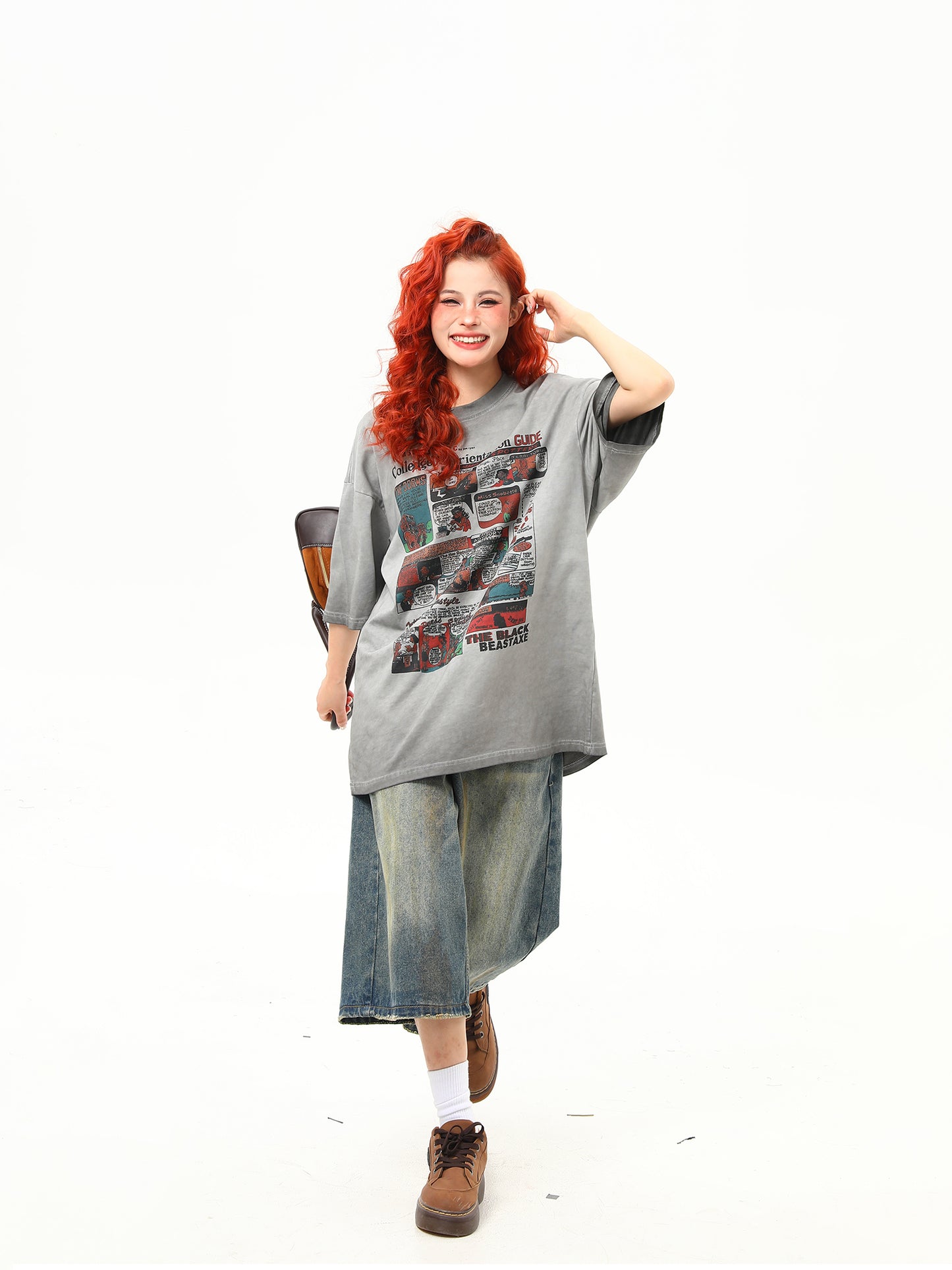 ウォッシュ グラデーション Tシャツ P2131